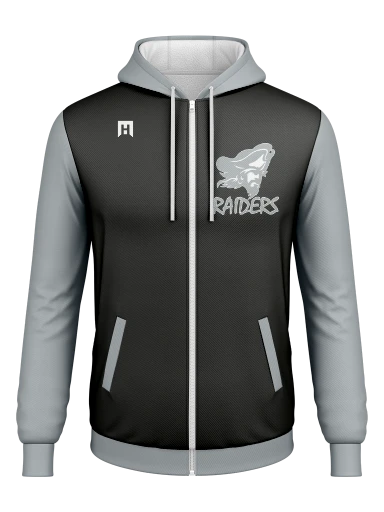 Full Zip Poly Fleece Hoodie preview, front