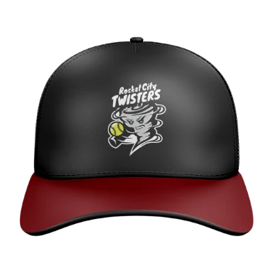 5 Panel Curved Trucker Cap preview, front