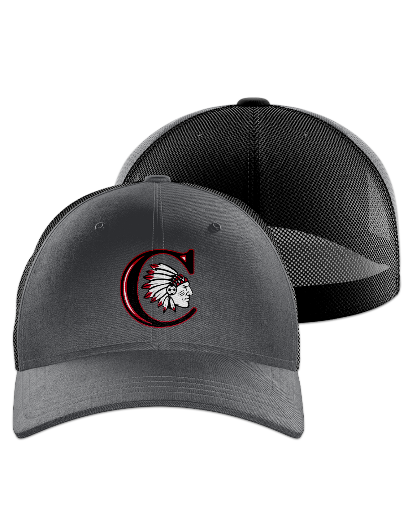 Rendered product preview, stack