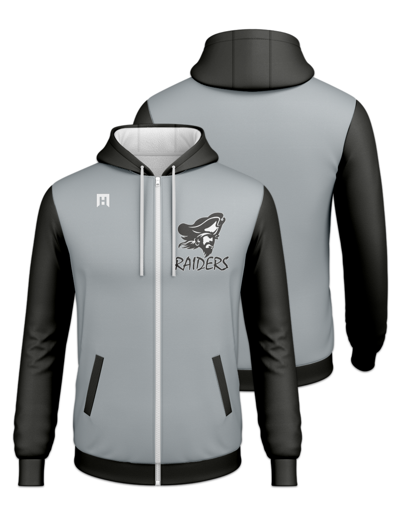 Rendered product preview, stack