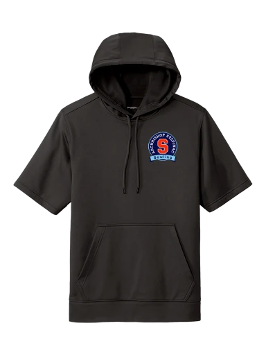 Sport-Tek Sport-Wick Fleece Short Sleeve Hooded Pullover preview, front