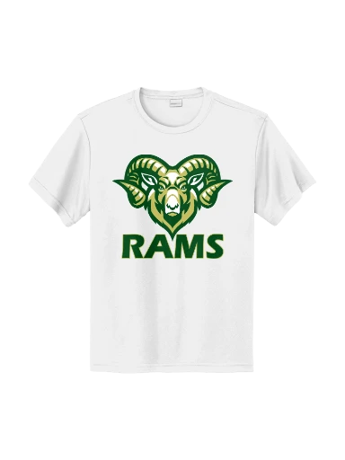 GVYF Rams Youth PosiCharge Competitor Tee preview, front
