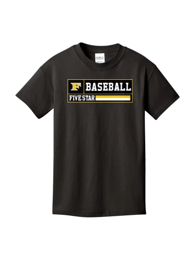 Port & Co Youth Core Cotton Tee preview, front