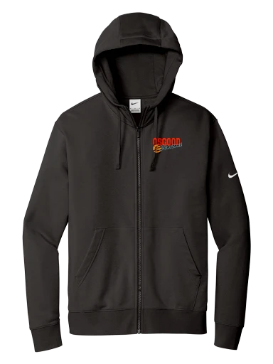 Nike Club Fleece Sleeve Swoosh Full-Zip Hoodie preview, front