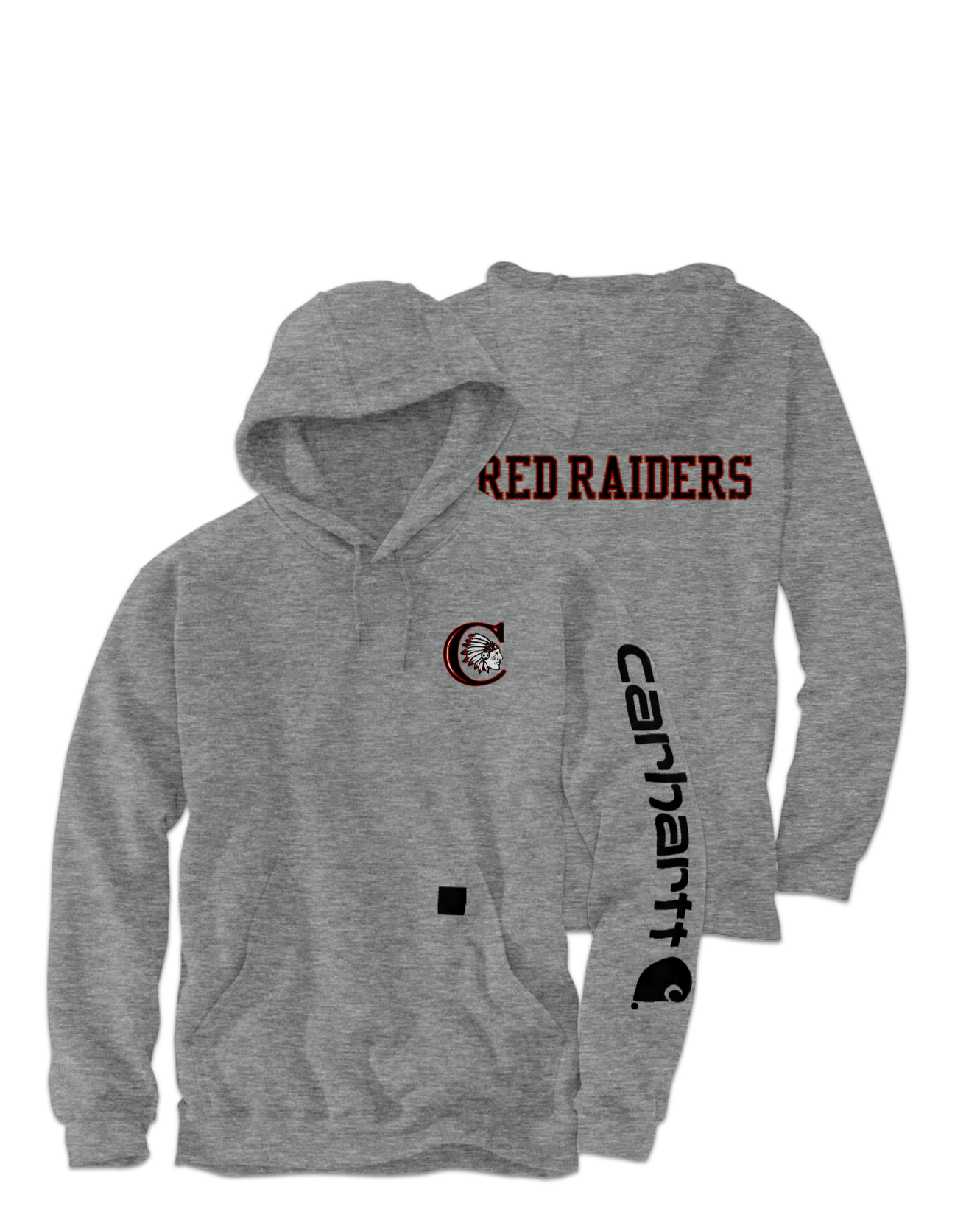 Rendered product preview, stack