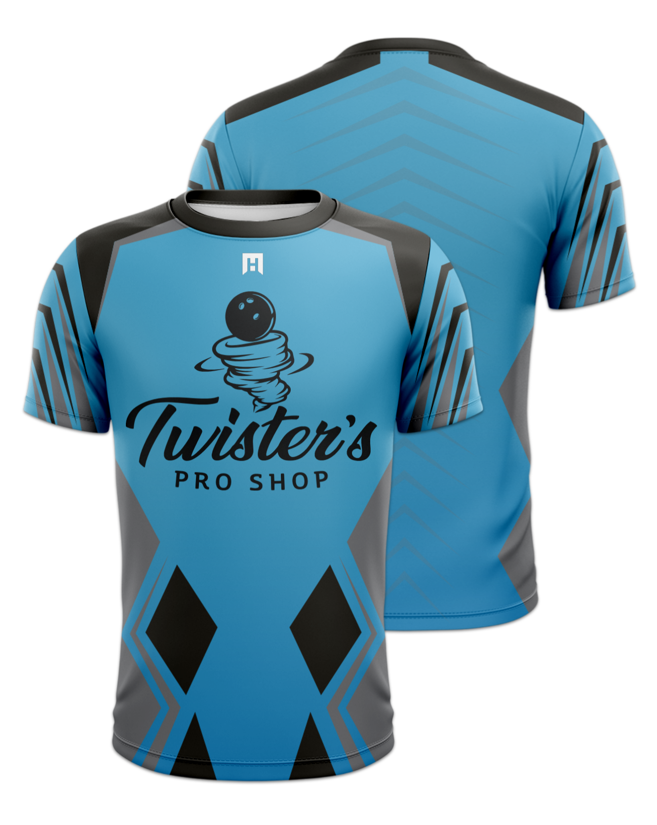 Rendered product preview, stack