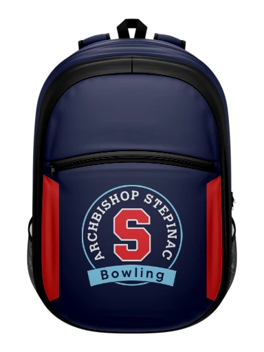 Sublimated Custom Backpack preview, front