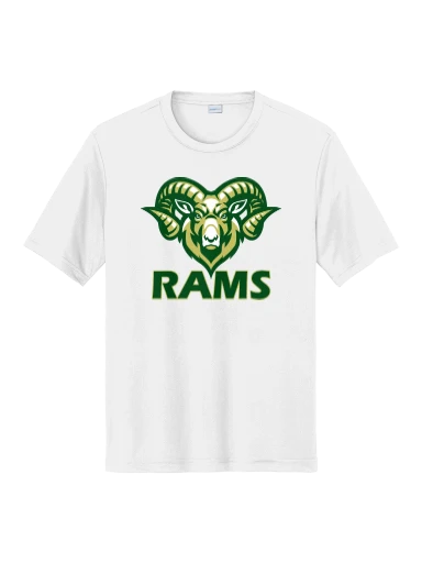 GVYF Rams PosiCharge Competitor Tee preview, front
