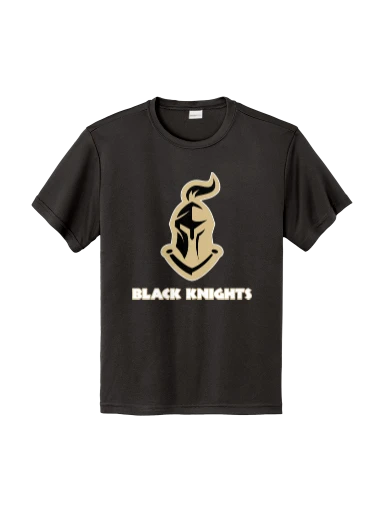GVYF Black Knights Youth PosiCharge Competitor Tee preview, front