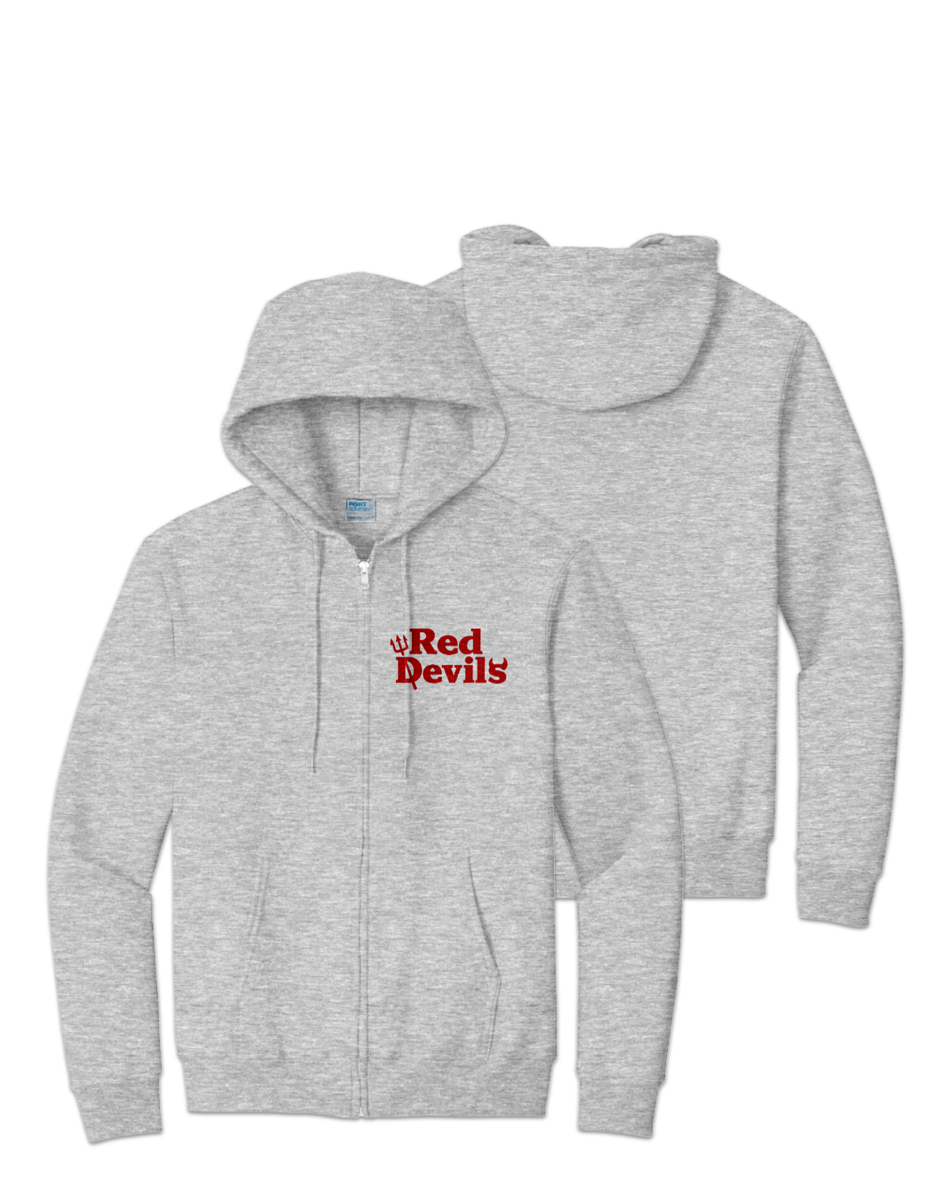 Rendered product preview, stack
