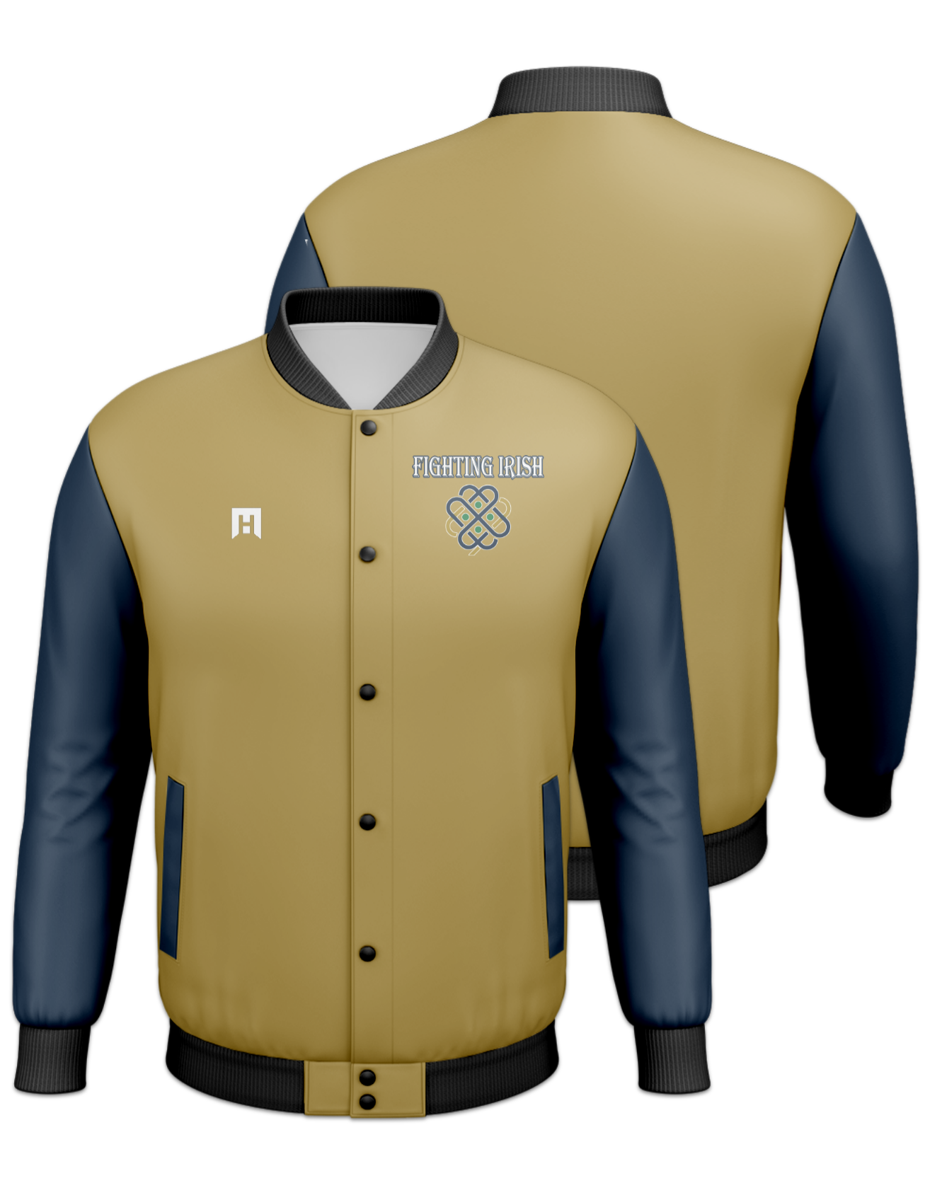 Rendered product preview, stack