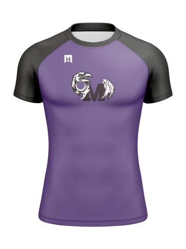 Men’s Compression Raglan Rash Guard preview, front