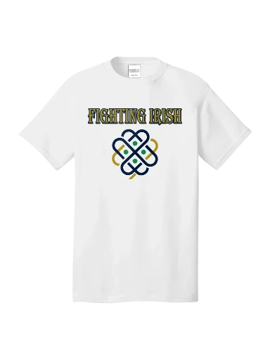 GVYF Fighting Irish Core Cotton Tee preview, front