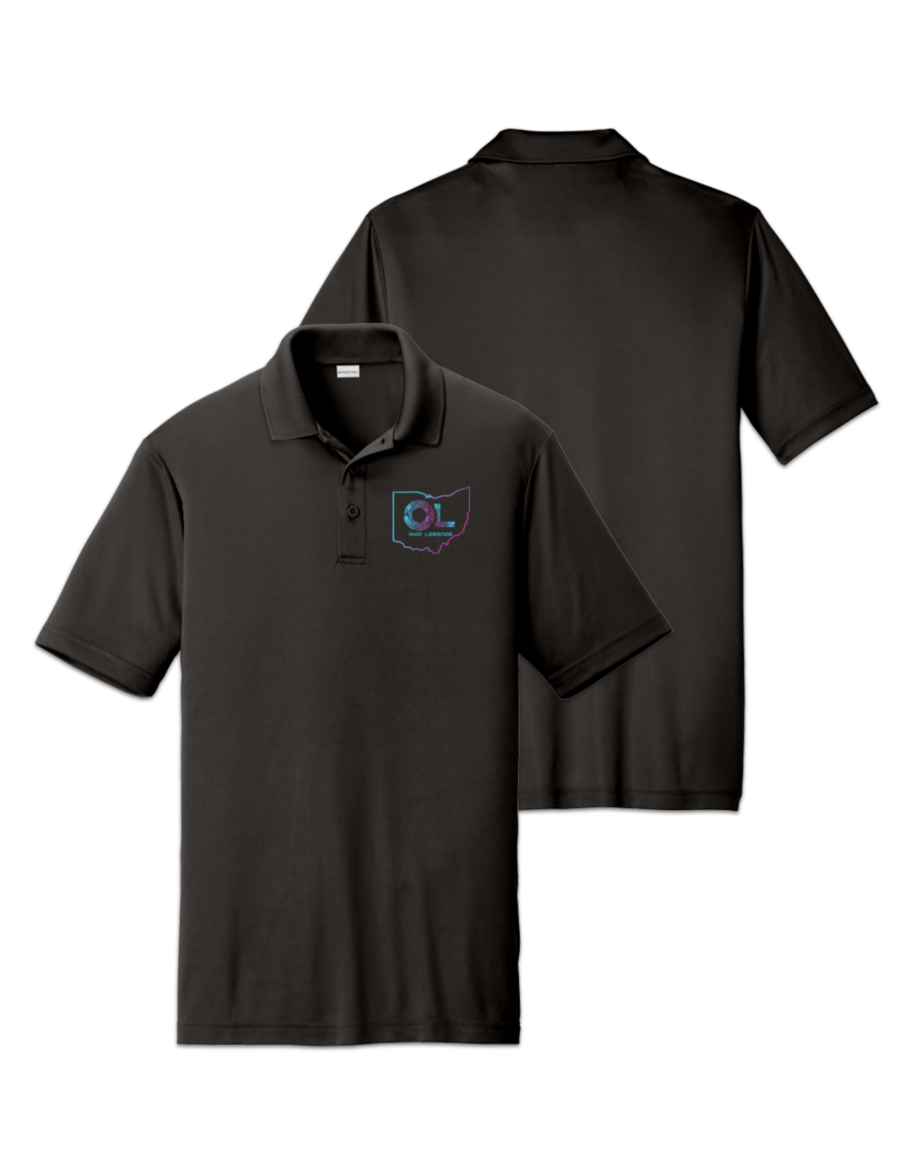 Rendered product preview, stack