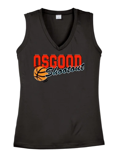 Women's Sleeveless PosiCharge Competitor V-Neck Tee preview, front