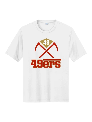 GVYF 49ers PosiCharge Competitor Tee preview, front
