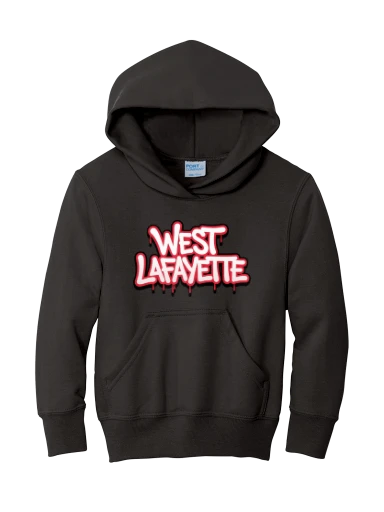 Youth Core Fleece Pullover Hooded Sweatshirt preview, front