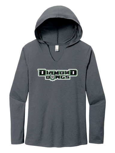 District Women's Perfect Tri Long Sleeve Hoodie preview, front