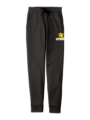 GVYF Steelers Sport-Wick Fleece Jogger preview, front