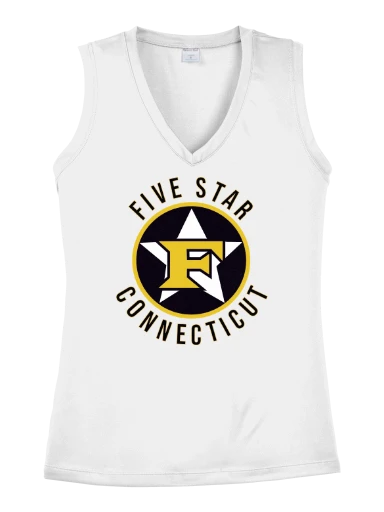 Sport-Tek Women's Sleeveless PosiCharge Competitor V-Neck Tee preview, front