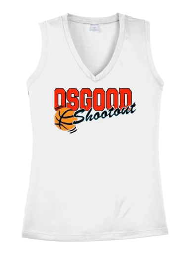 Women's Sleeveless PosiCharge Competitor V-Neck Tee preview, front