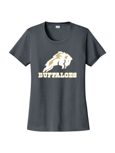 GVYF Buffaloes Women's PosiCharge Competitor Tee preview, front
