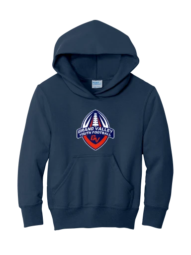 Youth Core Fleece Pullover Hooded Sweatshirt preview, front
