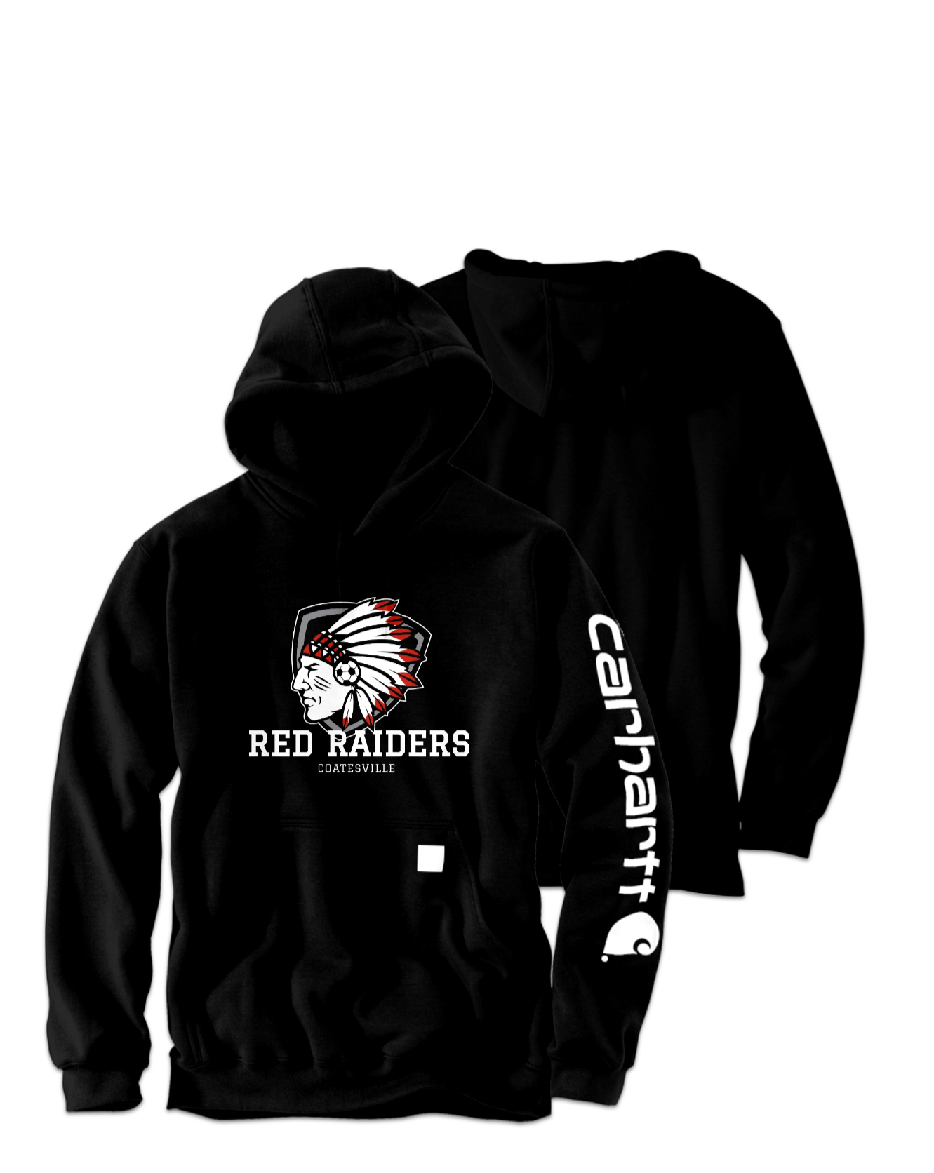 Rendered product preview, stack