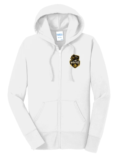 Women's Core Fleece Full-Zip Hooded Sweatshirt preview, front