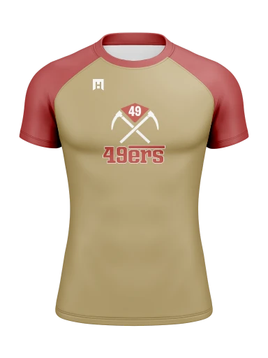 Men’s Compression Raglan Rash Guard preview, front