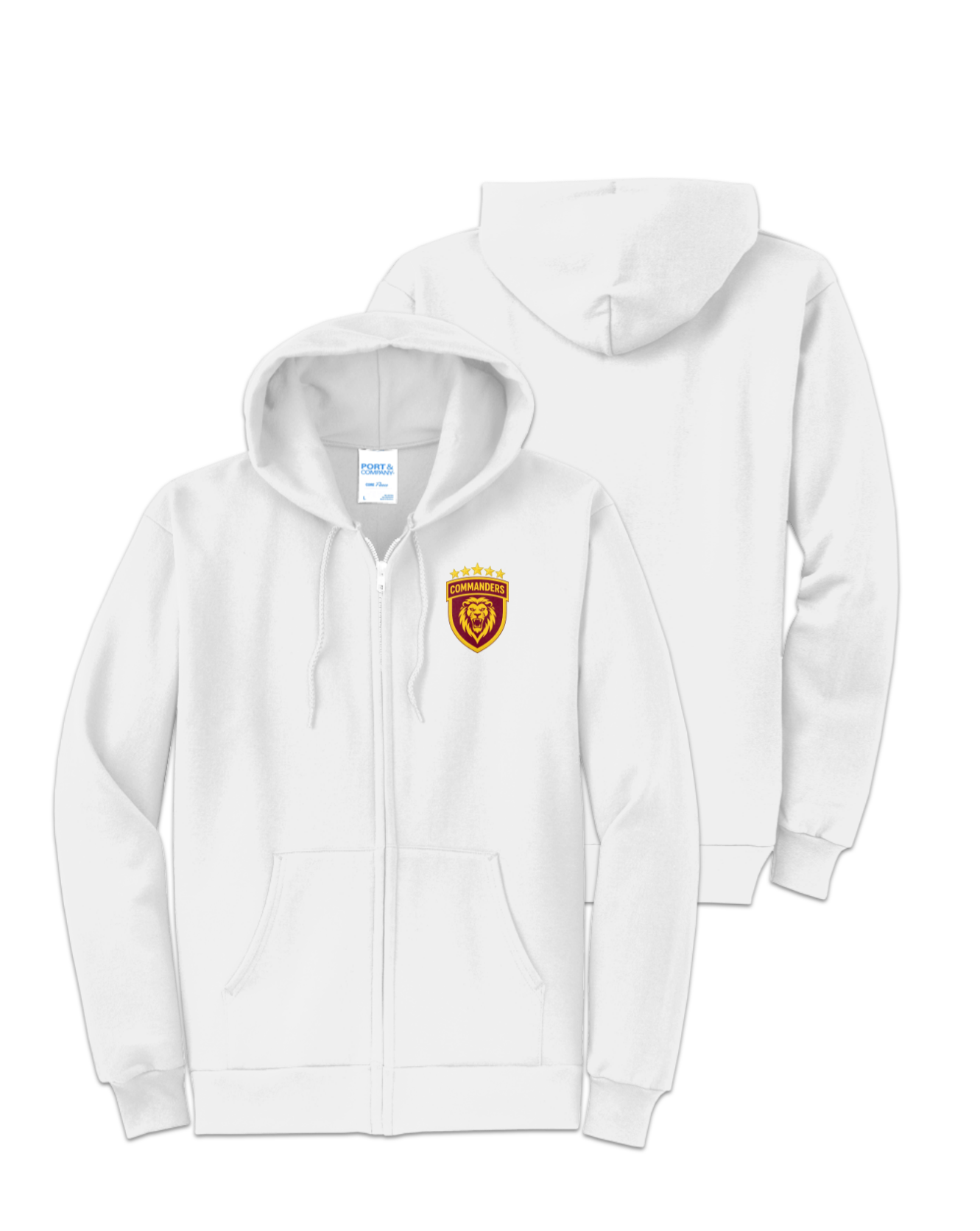Rendered product preview, stack