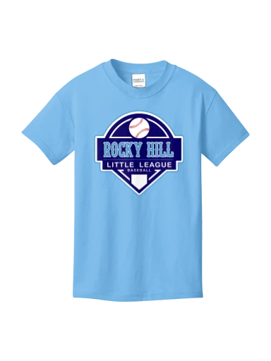Port & Co Youth Tee - Baseball preview, front