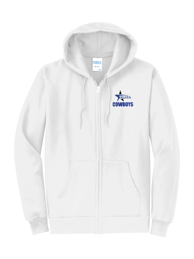 GVYF Cowboys Core Fleece Full-Zip Hooded Sweatshirt preview, front