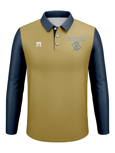 Men's Long Sleeve Polo preview, front