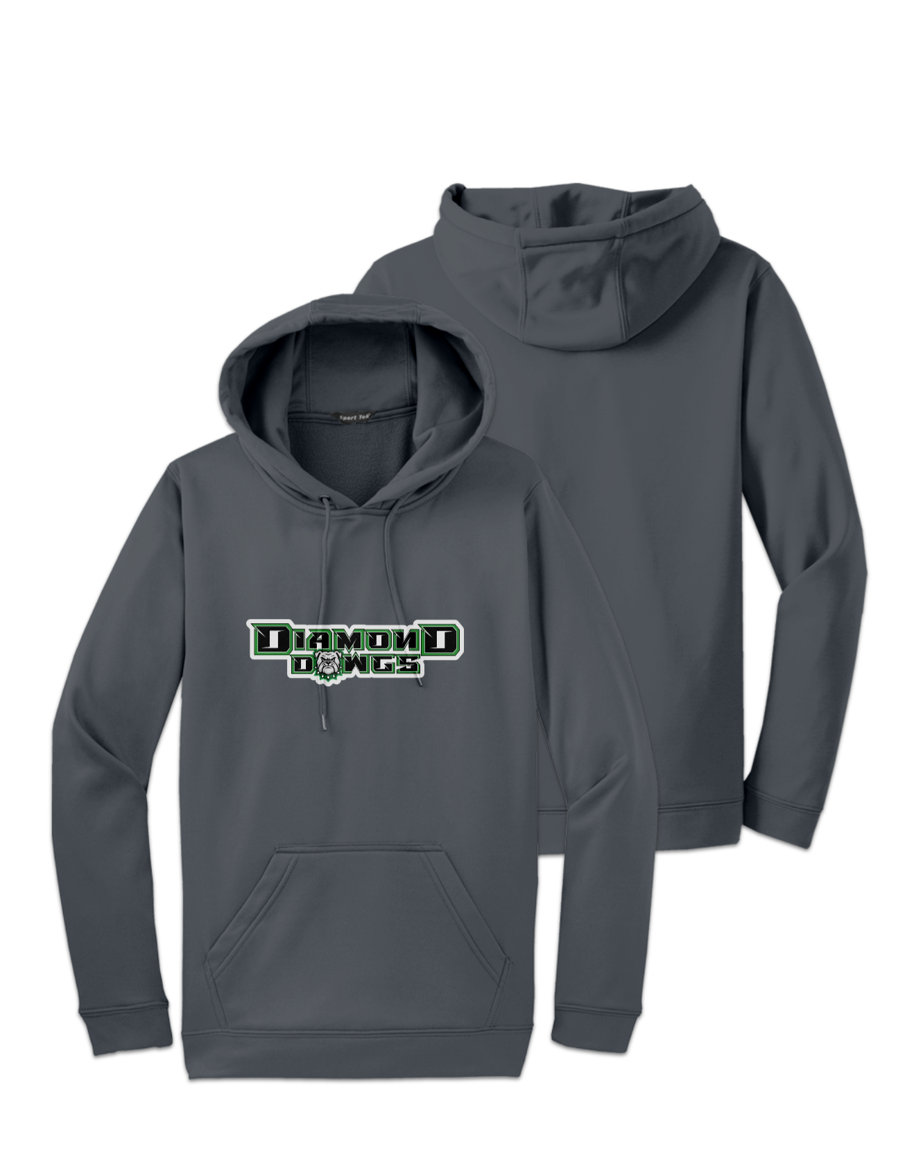 Rendered product preview, stack