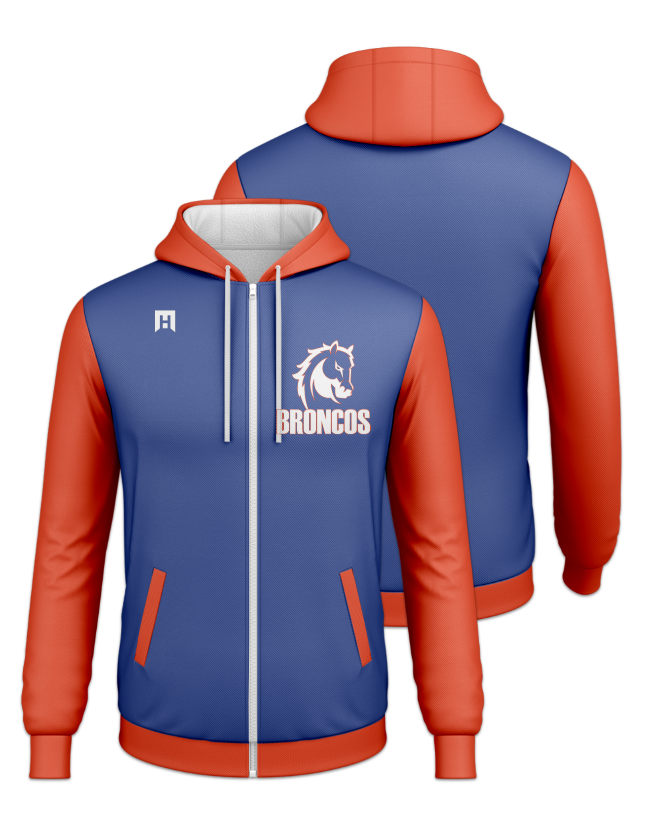 Rendered product preview, stack
