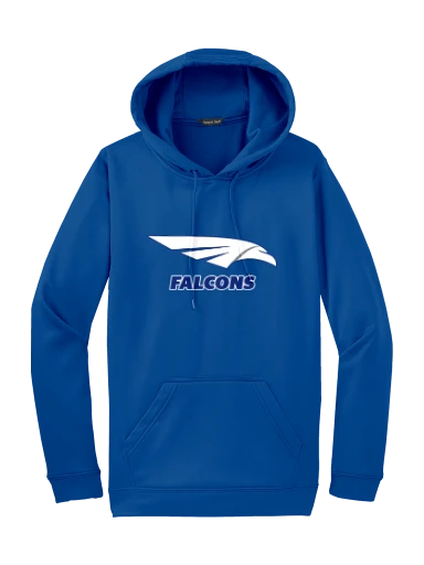 GVYF Falcons Sport-Wick Fleece Hooded Pullover preview, front