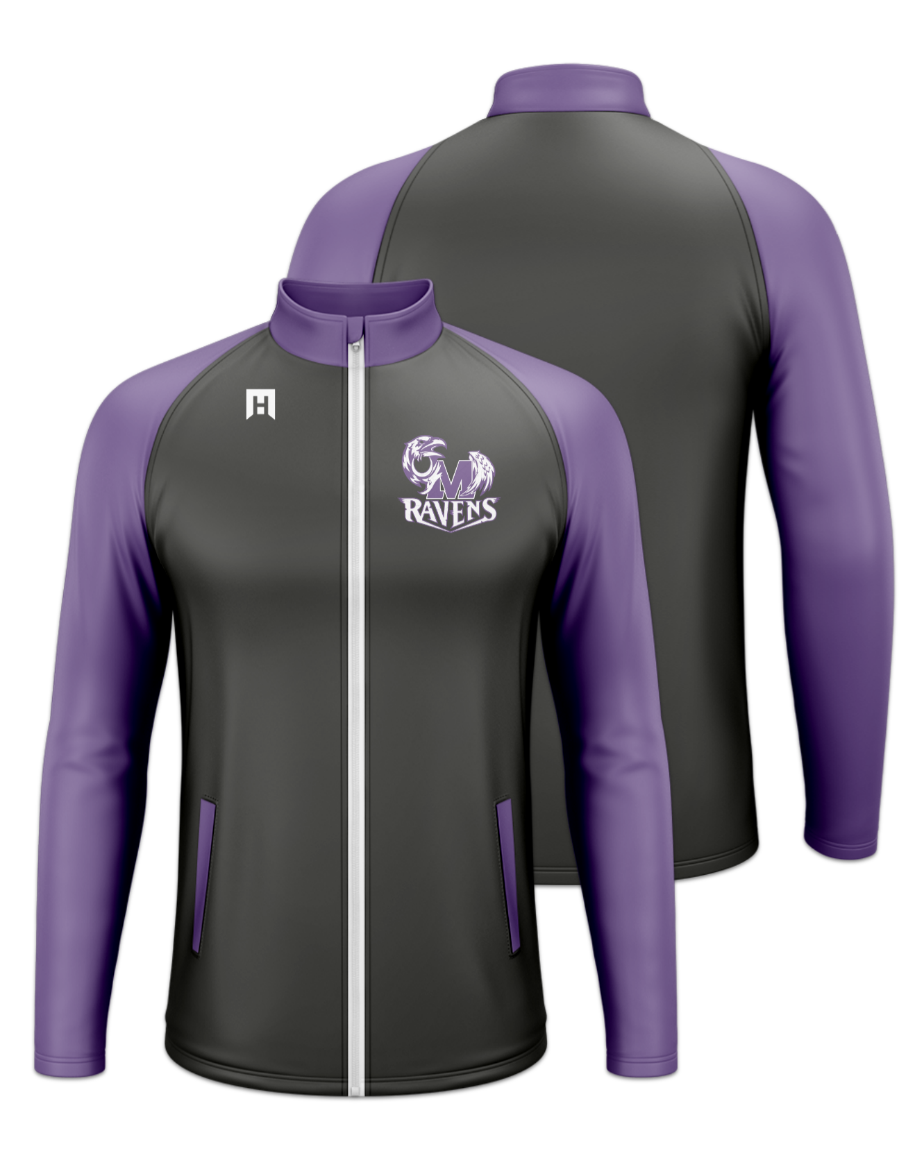 Rendered product preview, stack