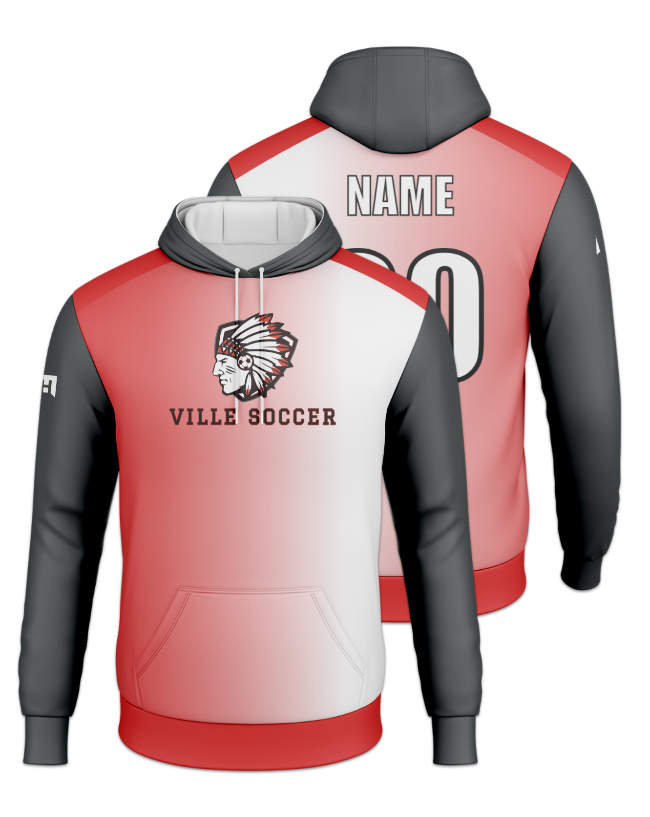 Rendered product preview, stack