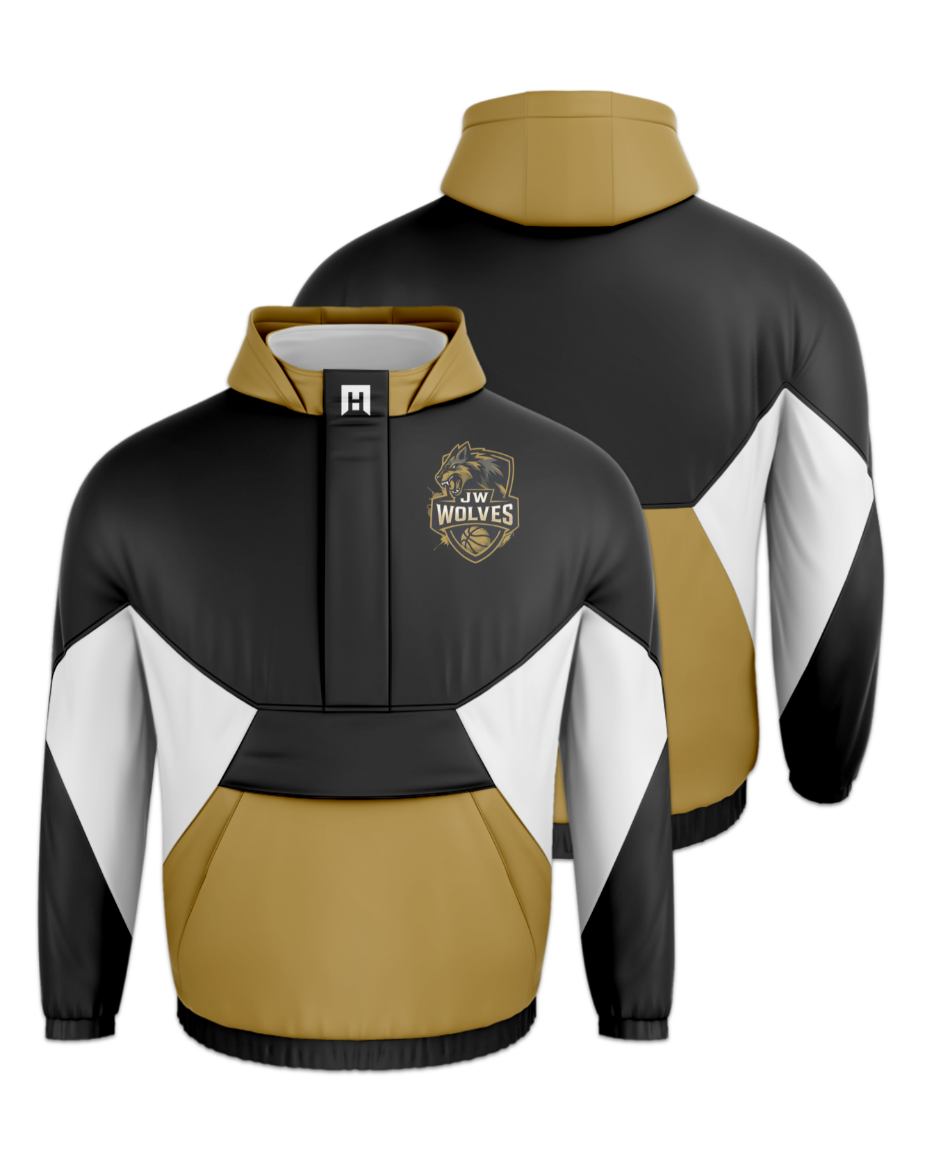 Rendered product preview, stack