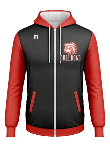 Full Zip Poly Fleece Hoodie preview, front