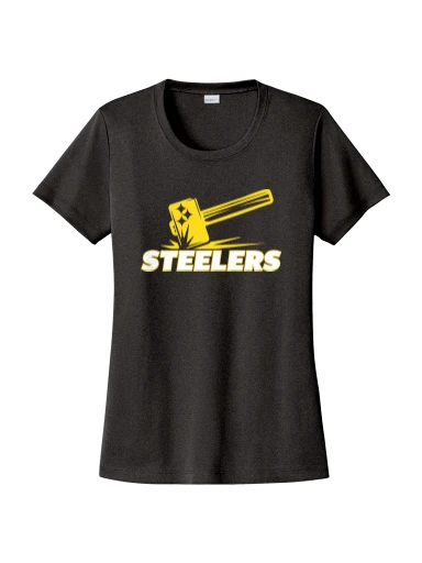 GVYF Steelers Women's PosiCharge Competitor Tee preview, front