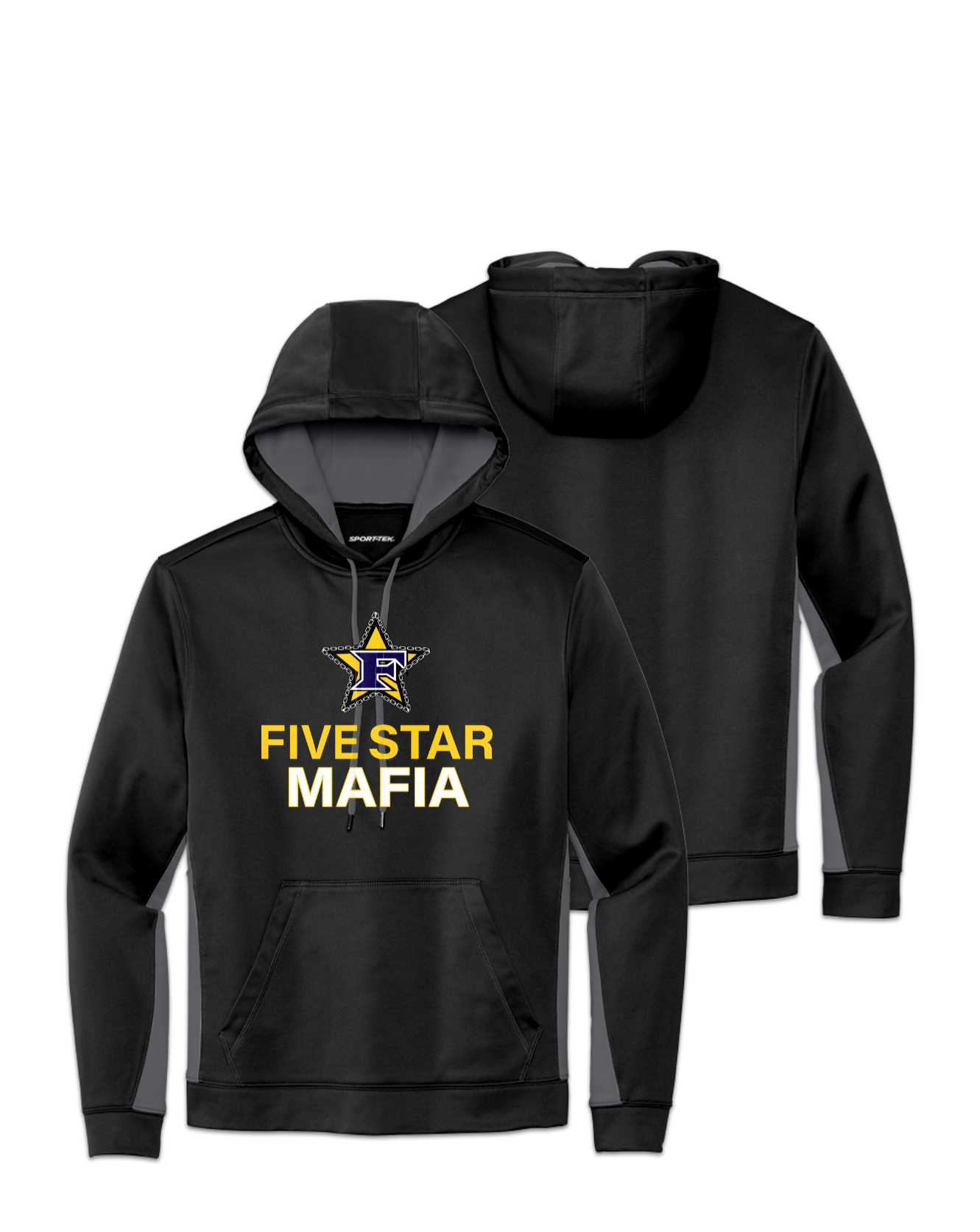 Rendered product preview, stack