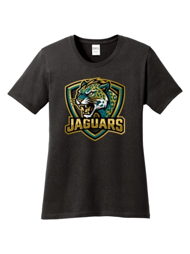 GVYF Jaguars Women's Core Cotton Tee preview, front