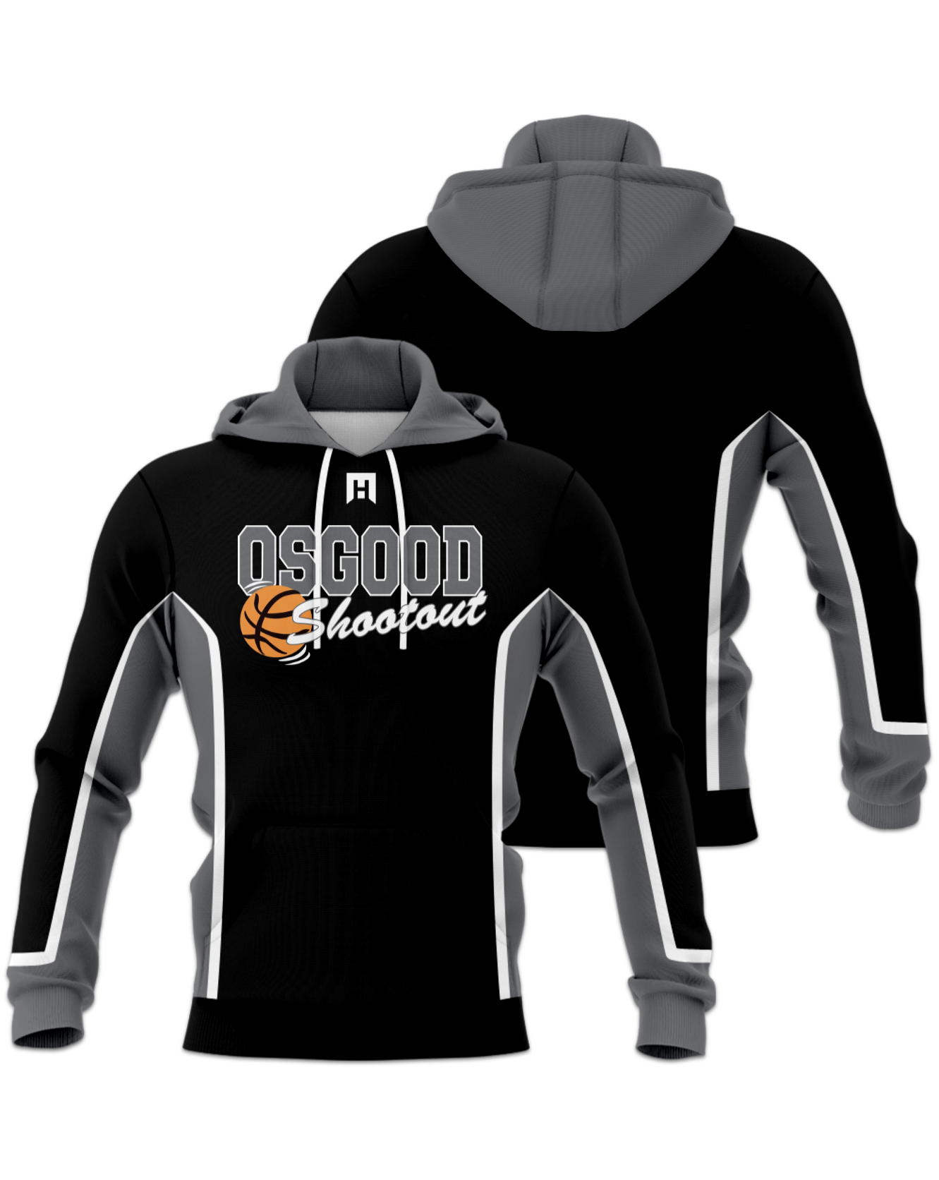 Rendered product preview, stack