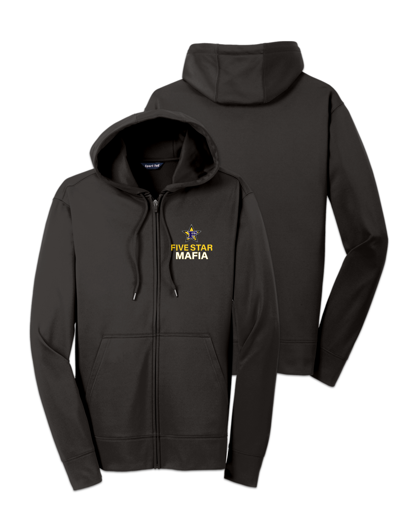 Rendered product preview, stack