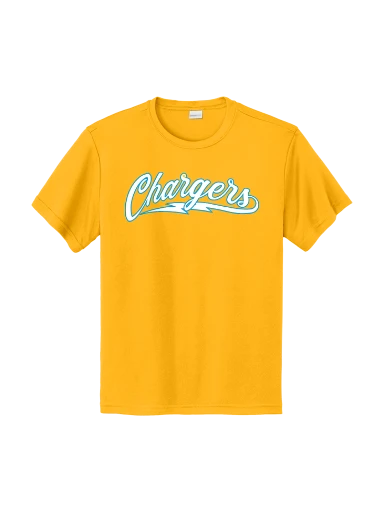 GVYF Chargers Youth PosiCharge Competitor Tee preview, front