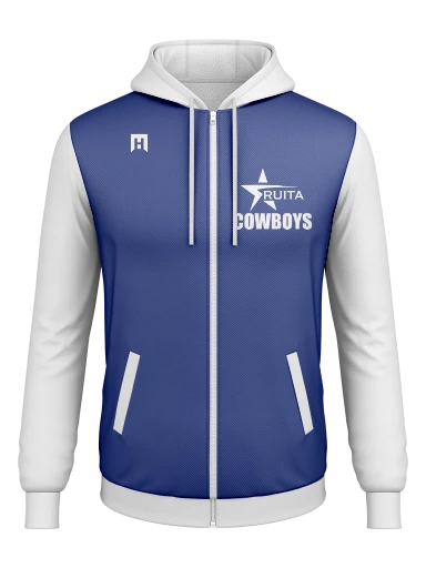 Full Zip Poly Fleece Hoodie preview, front