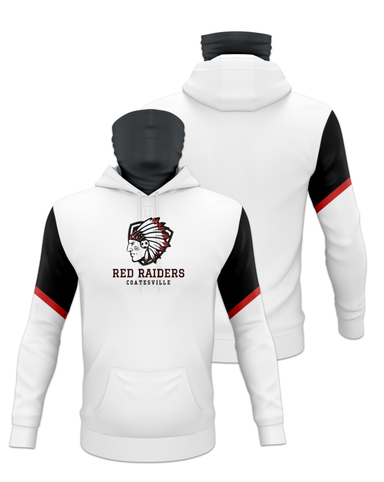 Rendered product preview, stack