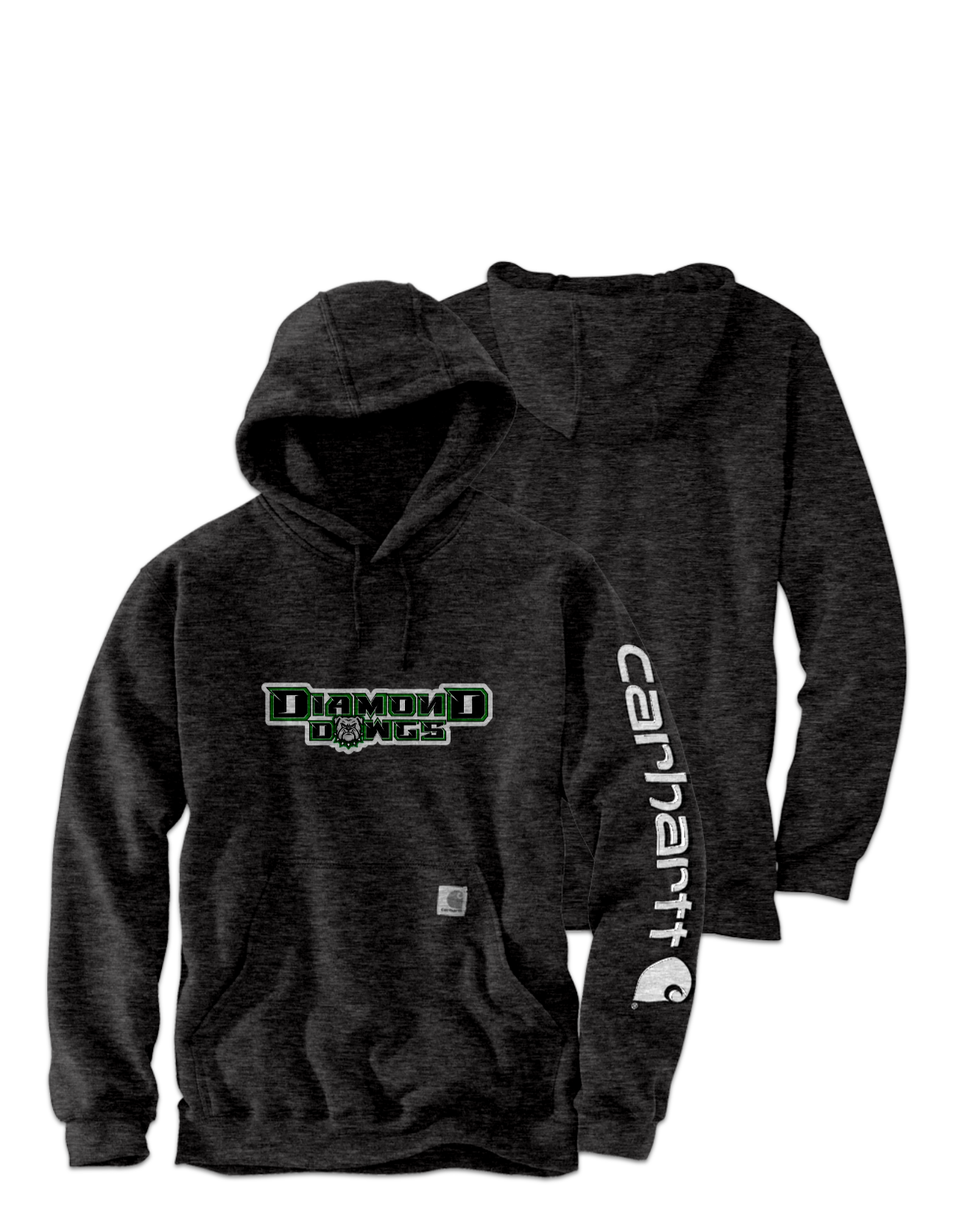 Rendered product preview, stack